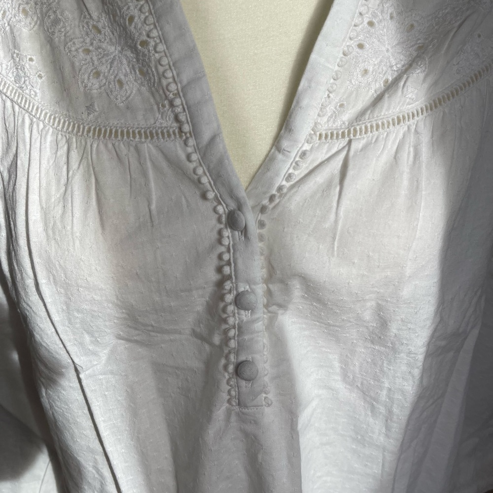 Loft White Blouse - Picture 2 of 8